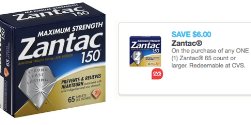 FREE Zantac at CVS and Rite Aid After Rebate Starting 5/4 (Print Your Coupon Now!)