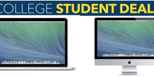 BestBuy.com: *HOT* $100 Off MacBooks & iMacs (College Students) = MacBook Air 13″ $749.99