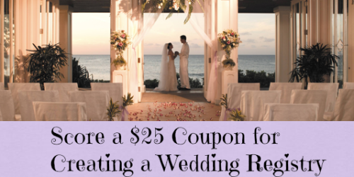 FREE $25 Kohl’s Coupon for Creating Wedding Registry + Free Bridal Guide Magazine Subscription