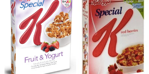 Target: Kellogg’s Special K Cereal Only 57¢ Per Box (After Coupon & Cash Back Offers)