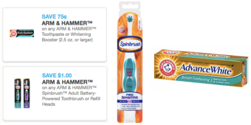 New Arm & Hammer Oral Care Product Coupons = Nice Deal at Rite Aid