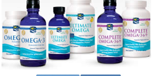FREE Nordic Naturals Wellness, Children’s or Pet Essential Sample Pack (Available Again!)