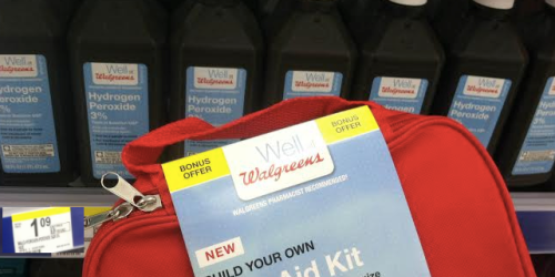 Walgreens: Two Bottles of Hydrogen Peroxide AND First Aid Bag Only $1.64 (No Coupons Needed!)