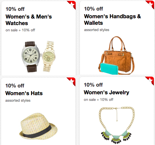 Target: 10% Off Women's Handbags, Hats, Jewelry & More Cartwheel Offers ...