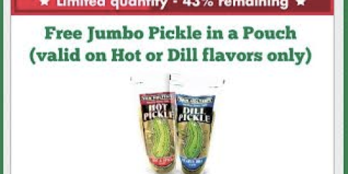 7-Eleven: Possible FREE Pickle in a Pouch for Mobile App Users (Limited Quantity)