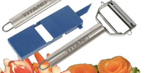 Amazon: Highly Rated Titan Peeler, Julienne Tool & Slicing Board Only $8.02 (Reg. $39.99!)