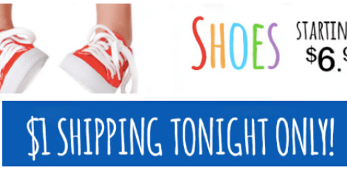 RUUM.com: $1 Shipping (Through Tonight Only!) + 15% Off = Girls Shoes Only $6.94 Shipped