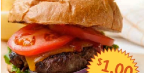 Whole Foods Market Buck-A-Burger Sale: $1 Ready-To-Cook Beef Burger Patties (May 9th)