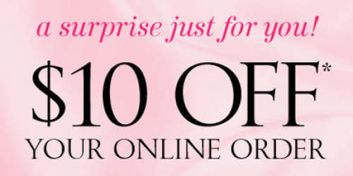 Victoria’s Secret: Possible $10 Off ANY $10 Online Order (Check Your Inbox) + Deal Scenario