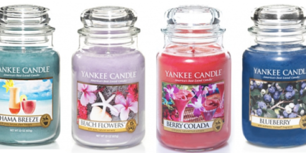 Yankee Candle: Buy 1 Large Jar, Tumbler or Pure Radiance Vase Candle and Get 1 Free Coupon