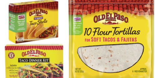 High Value $0.75/1 ANY Old El Paso Dinner Kit, Flour Tortillas OR Taco Shells Coupon