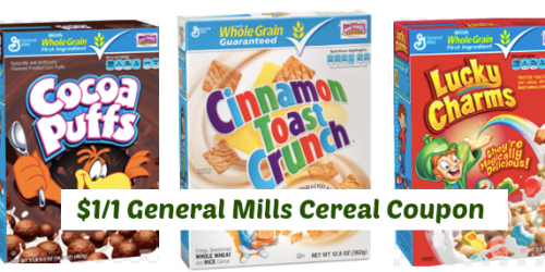 *HOT* $1/1 General Mills Cereal Coupon
