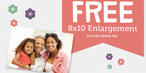 Walgreens Photo: FREE 8X10 Photo Print ($3.99 Value!) + FREE In-Store Pickup – Ends Tomorrow