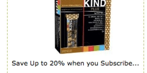 Amazon: KIND Bars as Low as 64¢ Each Shipped