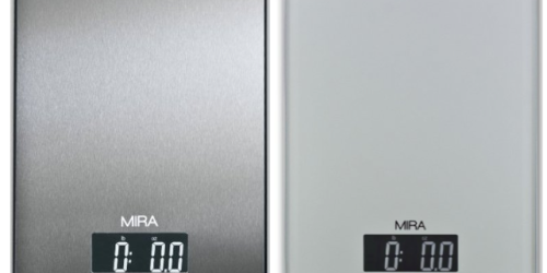 Amazon: MIRA Digital Kitchen Scales Only $20.95 Shipped (Regularly $54.99 – Best Price!)