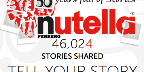 Share a Nutella Story & Score a FREE Jar of Nutella