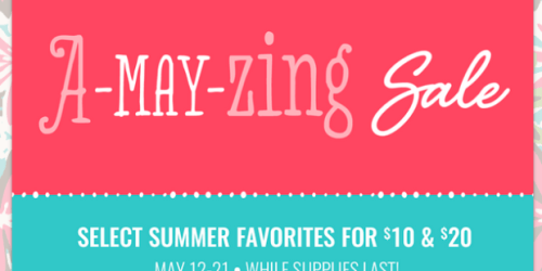 Thirty-One Gifts A-May-Zing Sale: $10 & $20 Favorites (Through 5/21 or While Supplies Last)