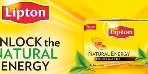 FREE Lipton Natural Energy Tea Sample (Available Again!)
