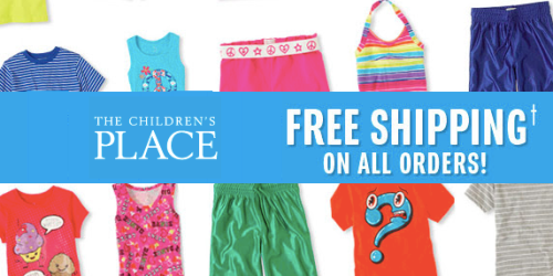 The Children’s Place: Extra 15% Off Sitewide + FREE Shipping (Today Only) = Lots of Great Deals