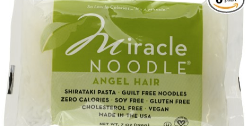 Amazon: Miracle Noodle Pasta 6-Pack Only $8.44 (Just $1.41 Per Package!)