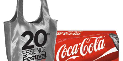 Free ESSENCE Festival Tote Bag ($18 Value – Just Enter 3 Codes from Participating Coca-Cola 12-Packs)