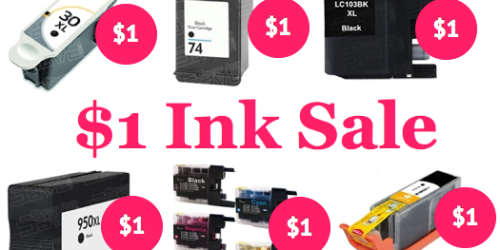 CompAndSave.com: $1 Sale on Select Ink Cartridges (Save on HP, Brother, Canon, Lexmark, Canon, + More!)