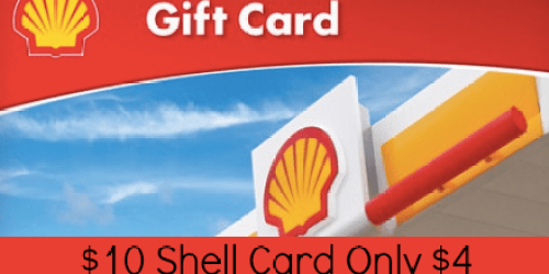 Groupon: $10 Shell Card Only $4 (Select Subscribers)