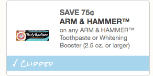 Walgreens: Arm & Hammer Whitening Booster Only $2.65 (Regularly $6.79!)