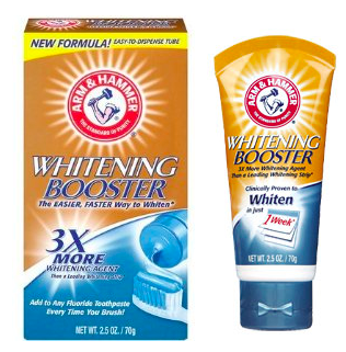 arm and hammer teeth whitening booster