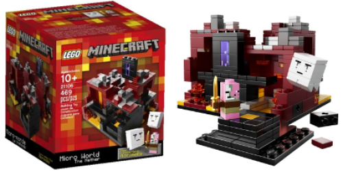 Amazon: Highly Rated LEGO Minecraft The Nether 469-Piece Set Only $28.35 (Reg. $34.99 – Best Price!)