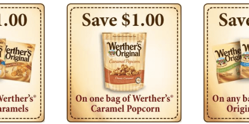 High Value Werther’s Coupons (Reset!) = Only $0.50 Per Bag Walgreens & CVS