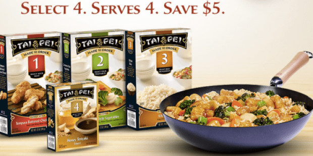$5 Off $10 Purchase of Tai Pei Made to Order Coupon