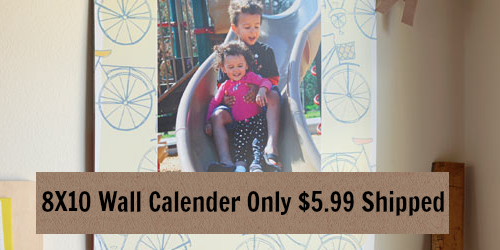 Shutterfly: FREE 8×11 Wall Calendar ($21.99 Value) – Just Pay Shipping (Great for Father’s Day!)