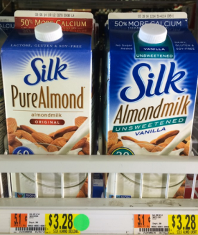 New 1 1 Silk Almondmilk Half Gallon Coupon Walmart Deal Hip2save