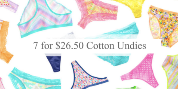 Victoria’s Secret Angel Cardholders: 7 Cotton Panties for $26.50 + Select Bras 2/$42.50 & FREE 2-Day Shipping