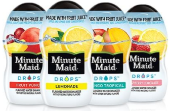 New 1 1 Minute Maid Drops Water Enhancer Coupon Hip2save