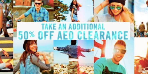 American Eagle: Extra 50% Off Clearance + Free Shipping = Great Deals on Scarves, Tanks, & More