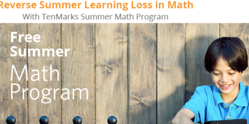 Free Summer Math Program for First Grade Through High School ($39.95 Value)