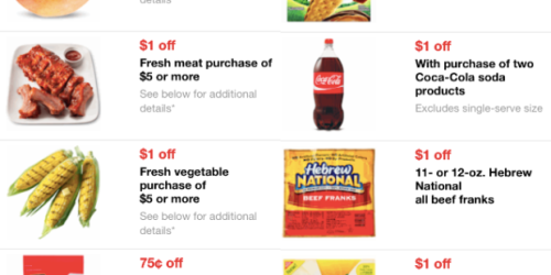 Target: New Mobile Coupons (Save on Market Pantry Eggs & Cheese, Fresh Veggies & Fruit Items + More!)