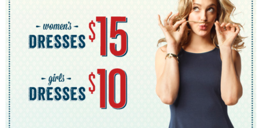 Old Navy: Women’s Dresses $15 & Girls Dresses $10 (Thru 5/26 AND In-Store Only) + More
