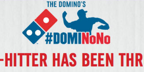Domino’s: Free Medium 2-Topping Pizza for 1st 20,000 MLB.com Account Holders on 5/27 Starting at 3PM ET