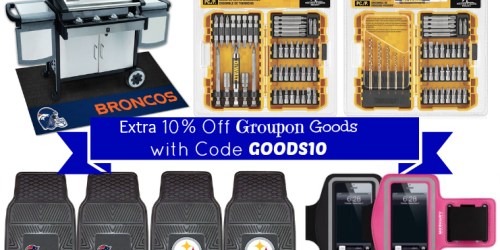 Groupon: Extra 10% Off Groupon Goods Deal – Today Only