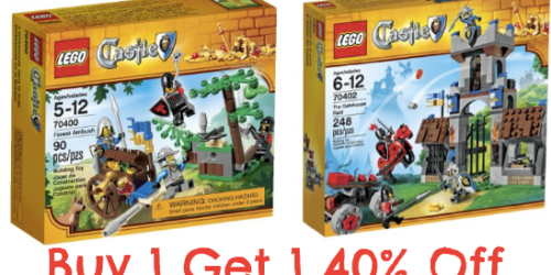 Amazon & Target: Buy 1 Get 1 40% Off LEGO Sets