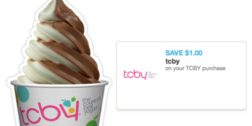Rare $1 Off TCBY Purchase Coupon