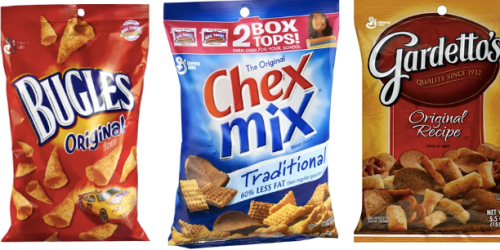 Walgreens: Chex Mix, Bugles or Gardetto’s Snacks Only $0.75 Per Bag (Starting 6/1 – Print Coupons Now!)