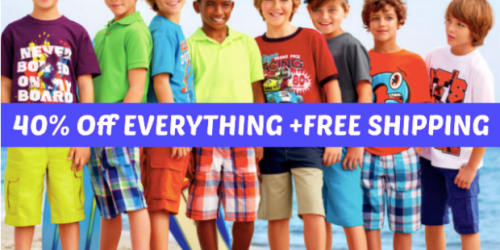 The Children’s Place: 40% Off Sitewide + Free Shipping (Extended Through Today!)
