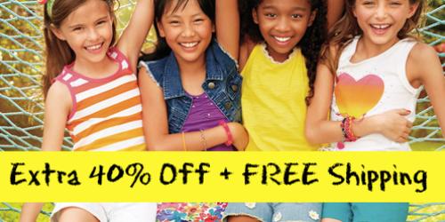 The Children’s Place: 40% Off Sitewide + Free Shipping (Ends Tonight!) = Tanks & Shorts Only $3.59 Shipped