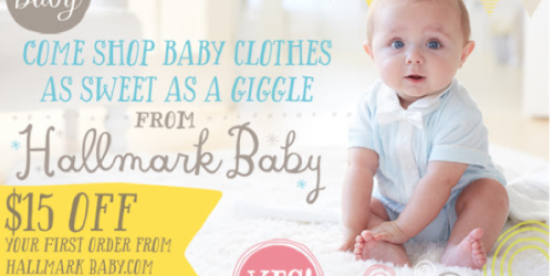 HallmarkBaby.com: *HOT* $15 Off a $15 Purchase + FREE Shipping = Baby Onesies Only $0.95 Shipped