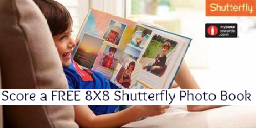 My Coke Rewards: FREE 8X8 Shutterfly Photo Book (Just Pay Shipping)