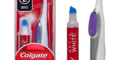 New $3/1 Colgate Optic White Toothbrush + Whitening Pen Coupon = Only $6.99 at CVS (Regularly $14.99)